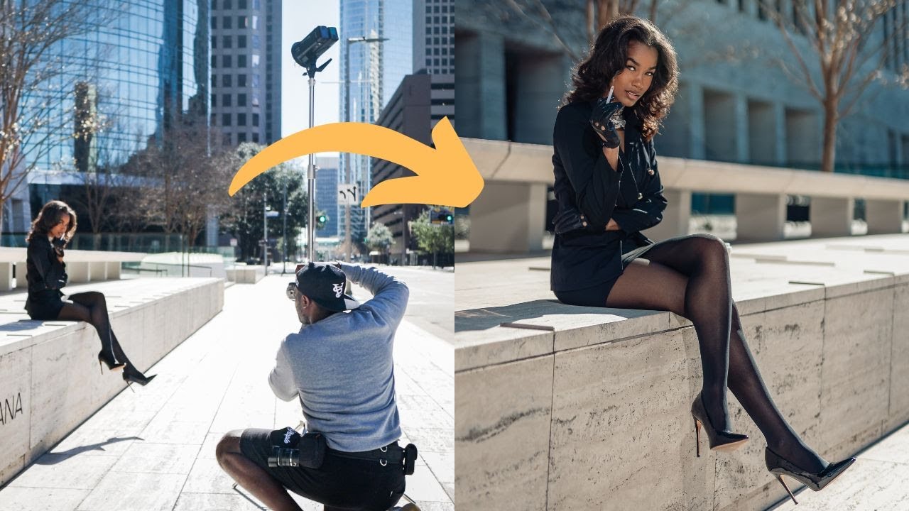 Downtown Fashion Photoshoot - Behind the Scenes with Commentary!