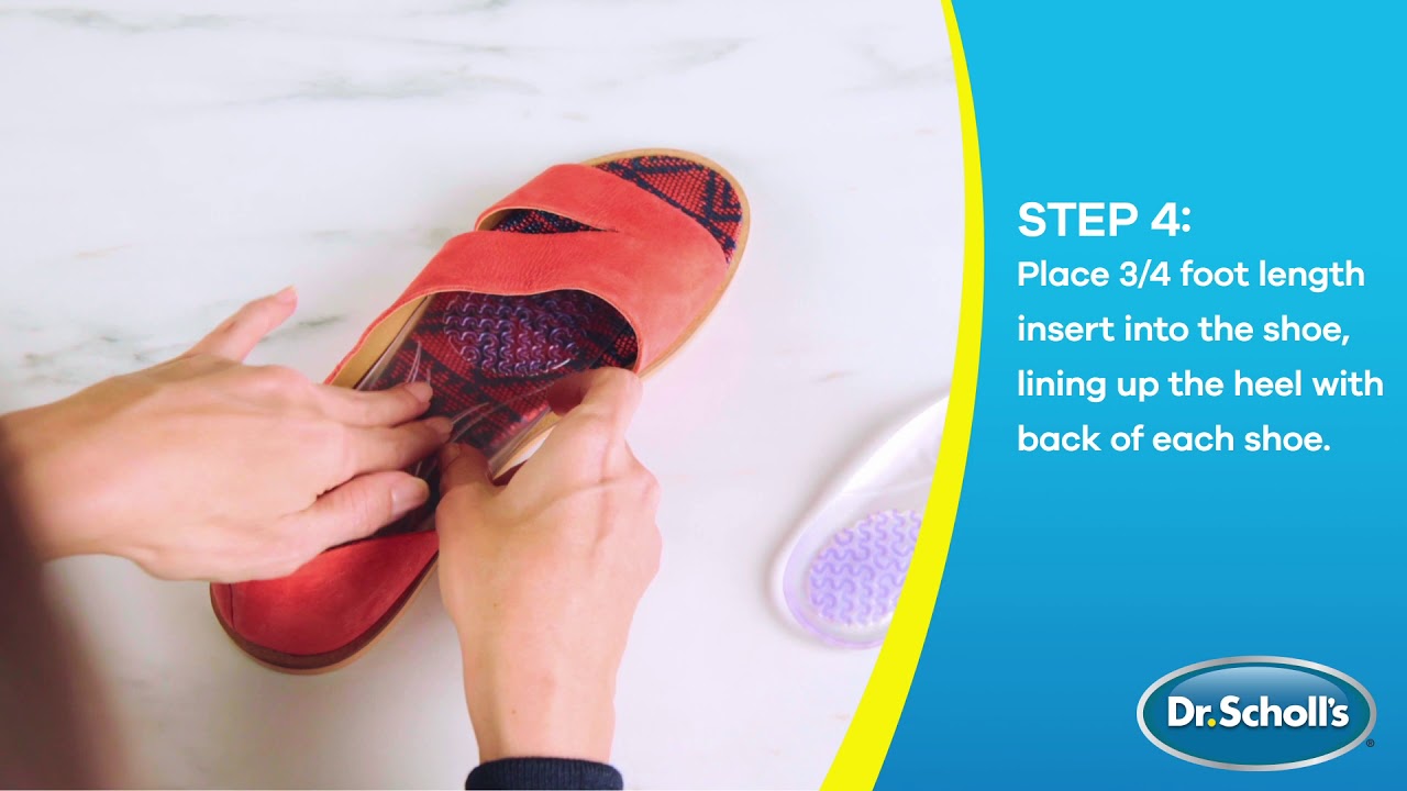 Dr. Scholl's | How To Use Stylish Step® Discreet Cushioning Insoles for Flats and Sandals