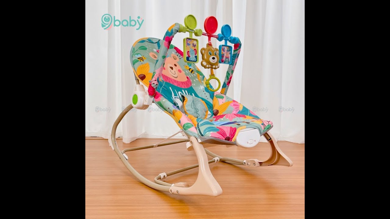 Hướng dẫn lắp ghế rung bập bênh cho bé có nhạc 9BABY