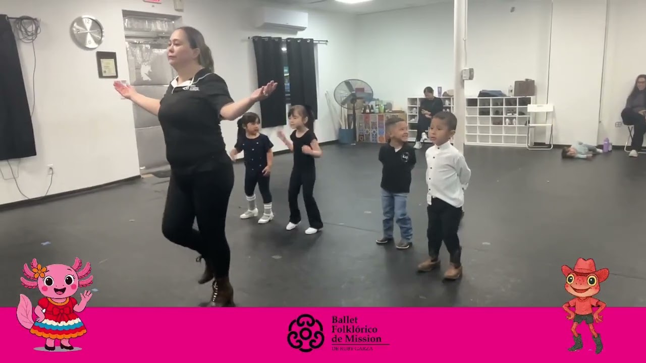 Ballet Folklórico de Mission Clase 01-13-2026 Video 2 Maestra Ruby Garza