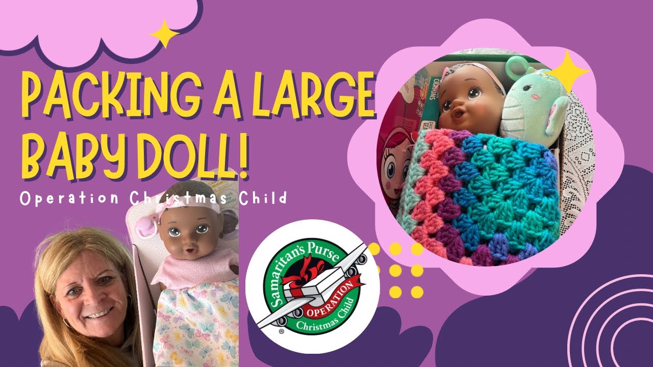 Operation Christmas Child — как упаковать большую куклу в стандартную коробку из-под обуви! 💕2025