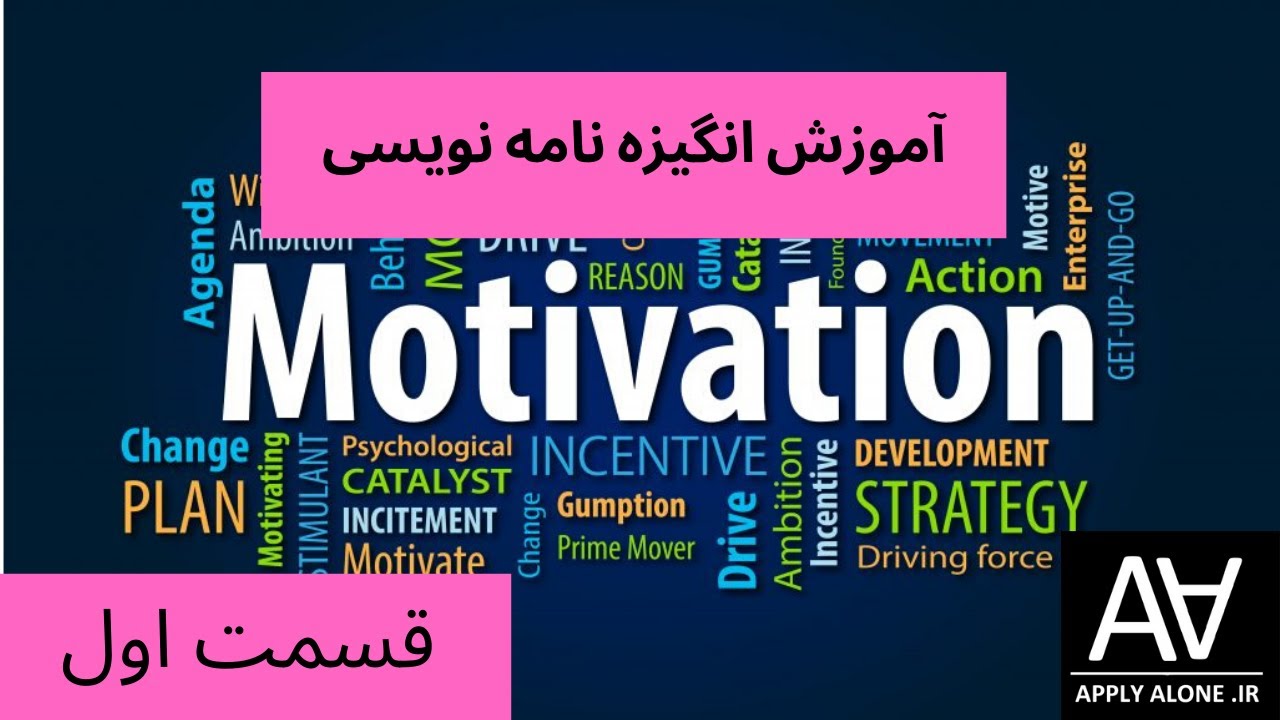 -Motivation Beschreibung -آموزش و راهنمای موتیواتسیون - انگیزه نامه نویسی-قسمت اول