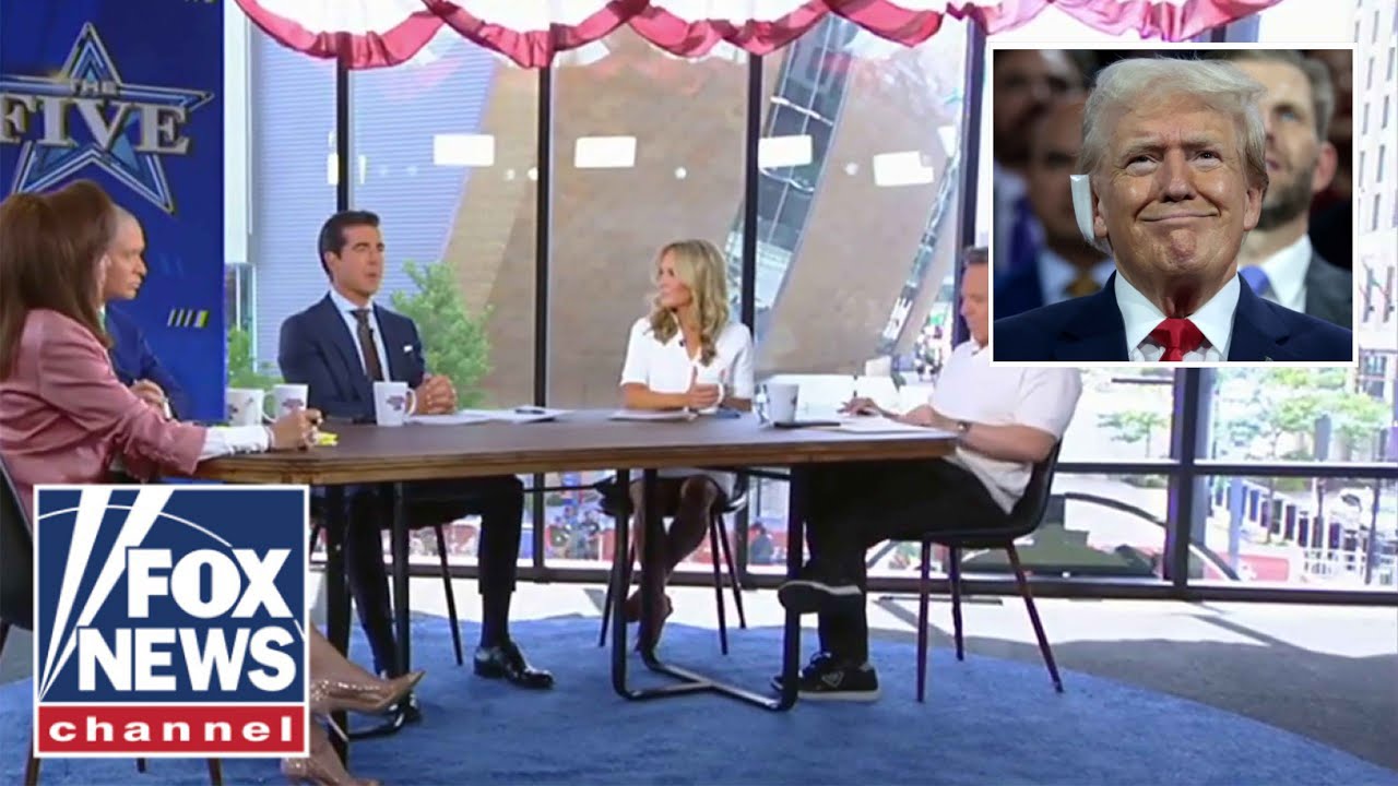 'The Five' reacts to bandaged Trump getting roaring welcome at RNC
