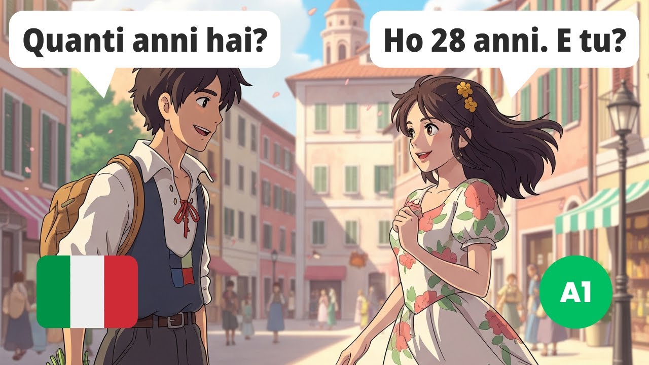 Master Italian Listening with 4 Beginner Conversations (A1 Practice)