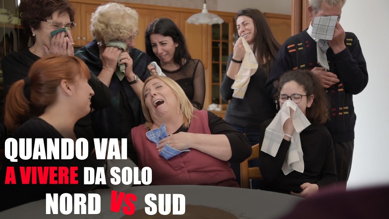 Quando VAI A VIVERE DA SOLO - NORD vs SUD