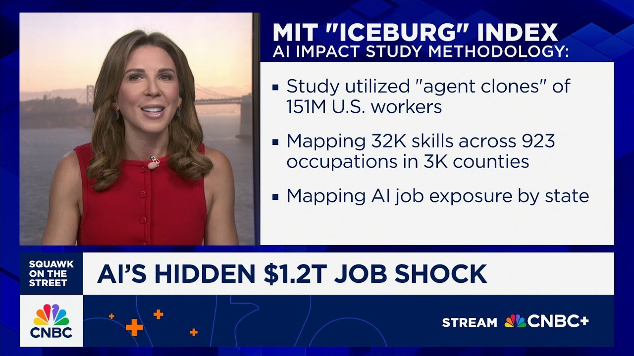 AI can already replace 11.7% of the U.S. workforce, MIT study finds