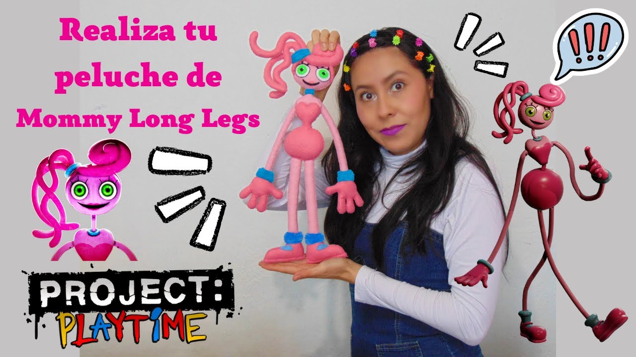 Como hacer un peluche de Mommy Long Legs fácil y sencillo...!!
