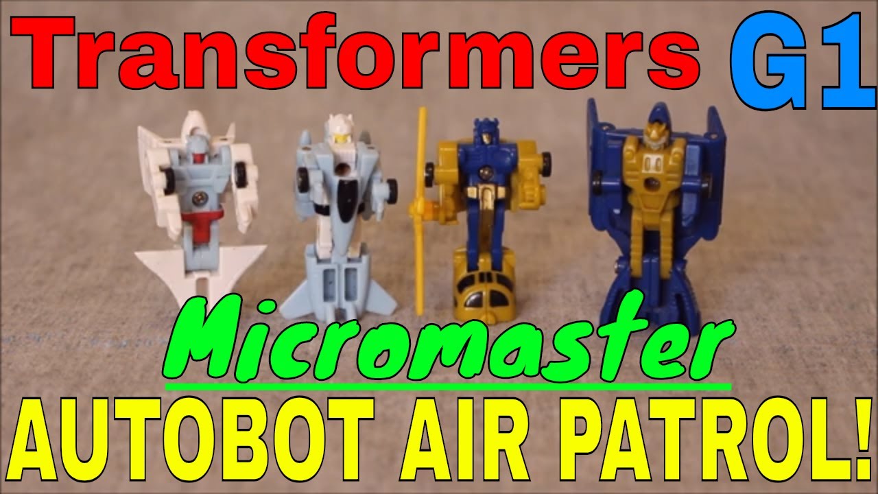 Transformers G1 Micromaster - Autobot Air Patrol - GotBot True Review NUMBER 522