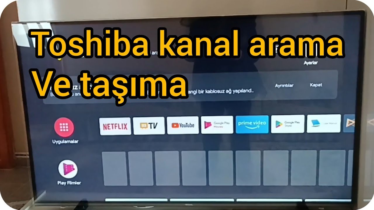 Toshiba samrt tv kurulum