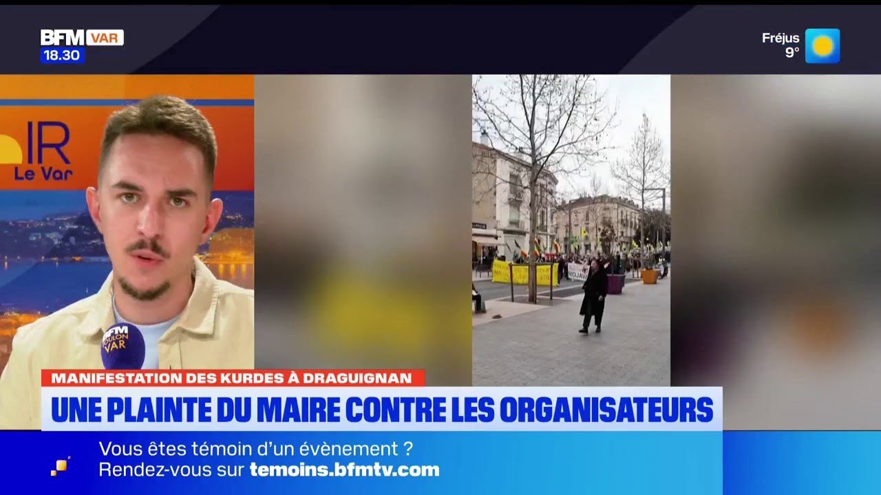 Draguignan : pol&eacute;mique autour de la manifestation des Kurdes de samedi dernier