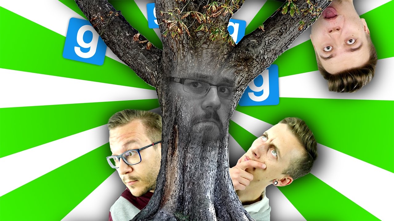 SCHOWANI W DRZEWIE! (Garry's Mod Prop Hunt)