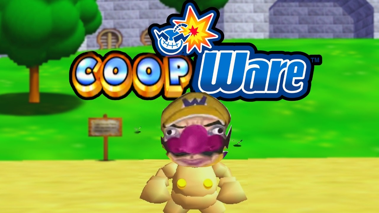 Si Wario hiciera un mod de Mario 64... (Coopware64)