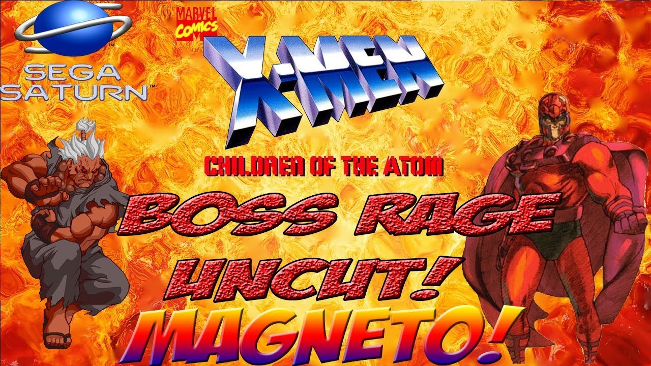 Boss Rage Uncut! Magneto: X-Men Children of the Atom - YoVideogames