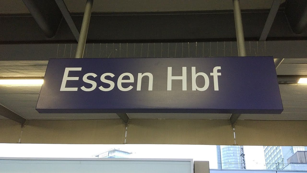 [Heiko Grauel Bahnsteigansagen] Essen Hbf aber die Strecke über Essen-West ist kurz gesperrt 