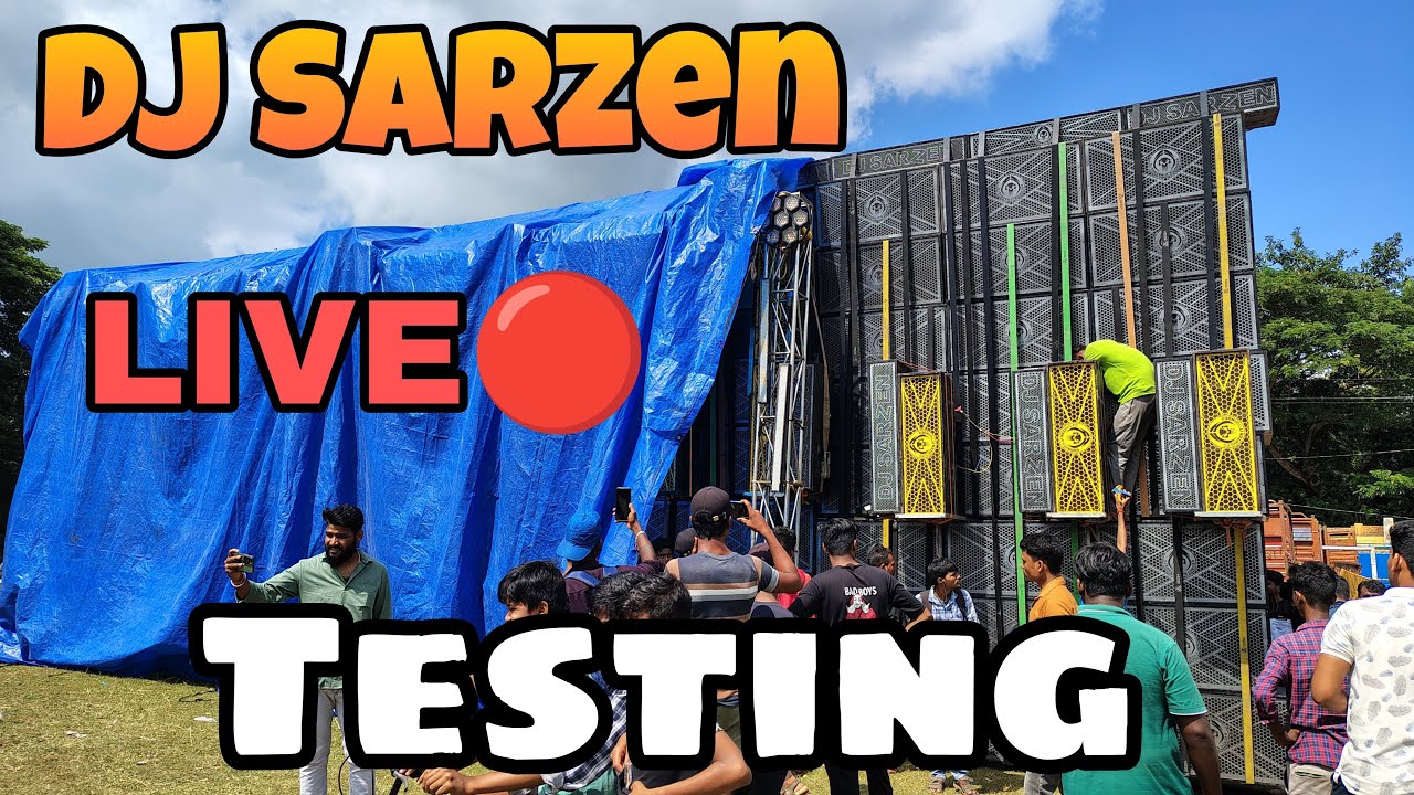 Dj Sarzen vs Power Music Testing Live Odisa 🔴