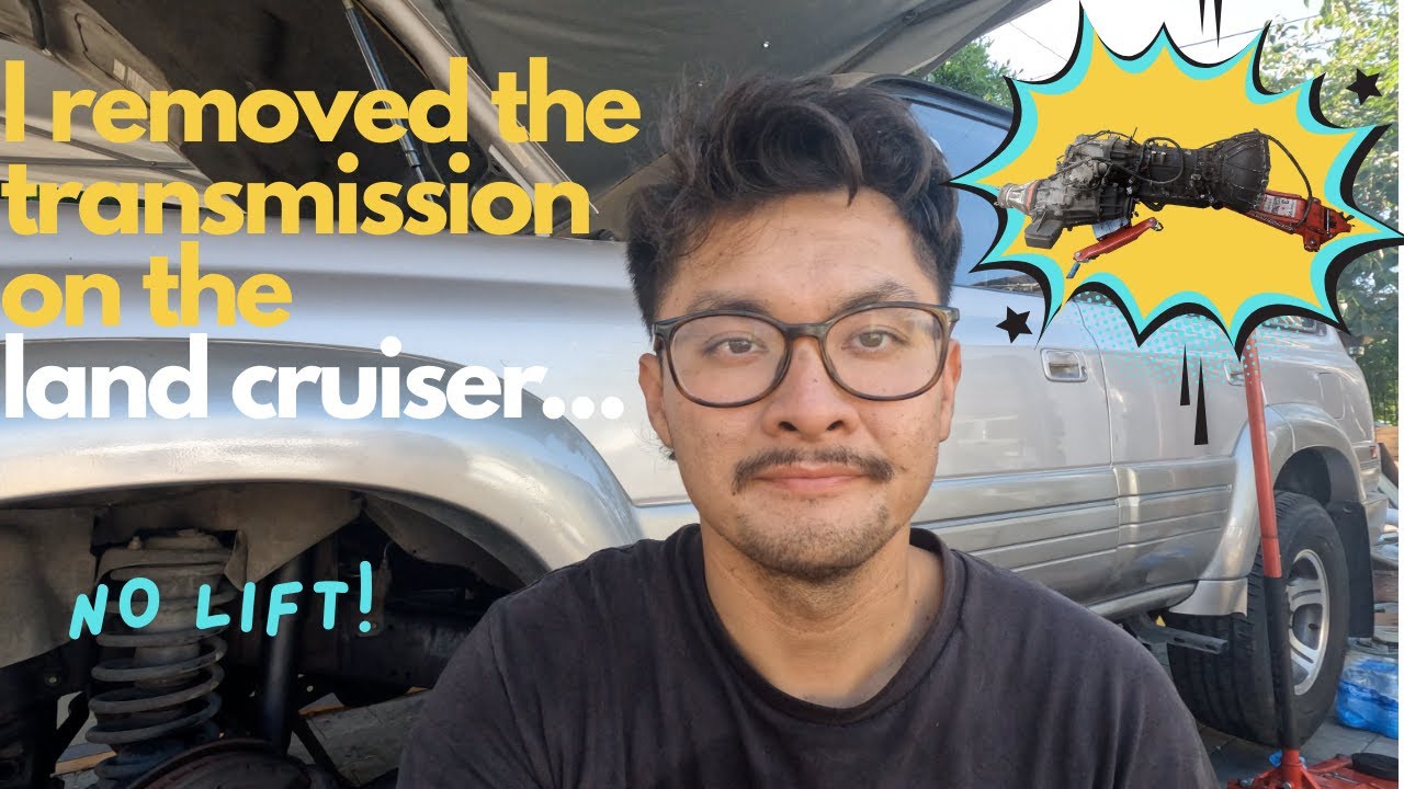 80 Series Land Cruiser / LX450 Transmission Removal | Complete DIY Tutorial