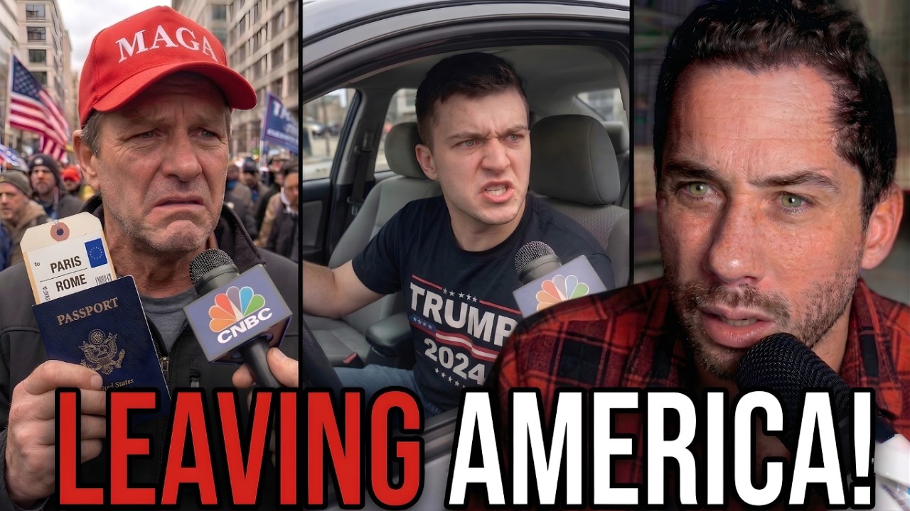 Движение MAGA вынуждает американцев уезжать в Европу, в то время как Трамп переписывает жизнь в А...