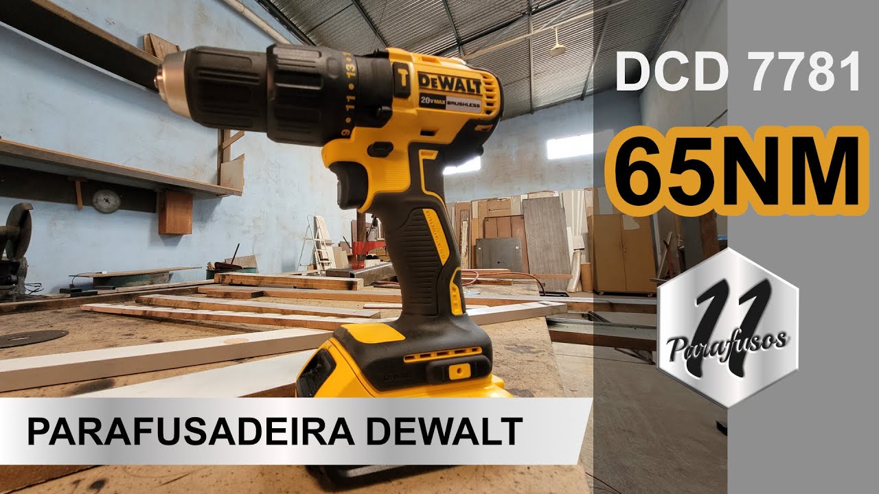 Dewalt dcd778 - Parafusadeira e furadeira de impacto com melhor custo em 2022