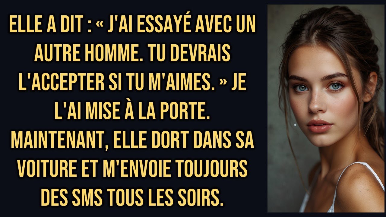 J'étais sous le choc lorsque ma femme infidèle m'a dit : 