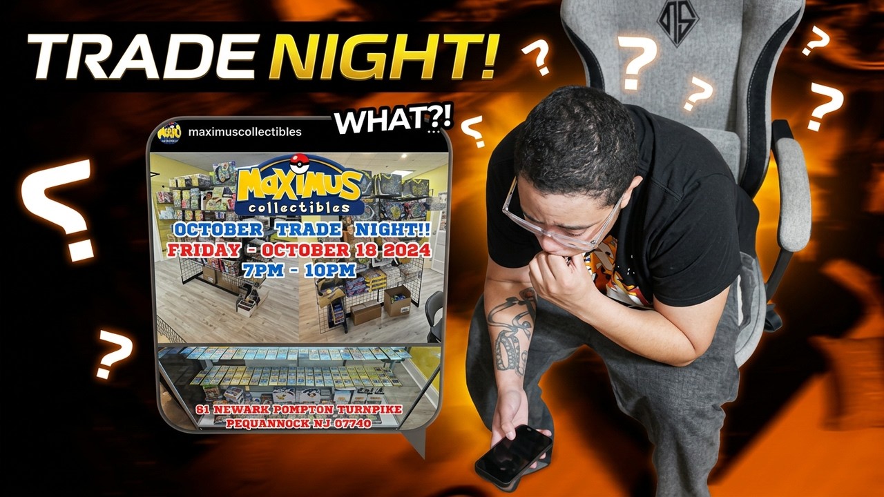 Maximus Collectibles Hosts First Ever Pokémon Card Trade Night