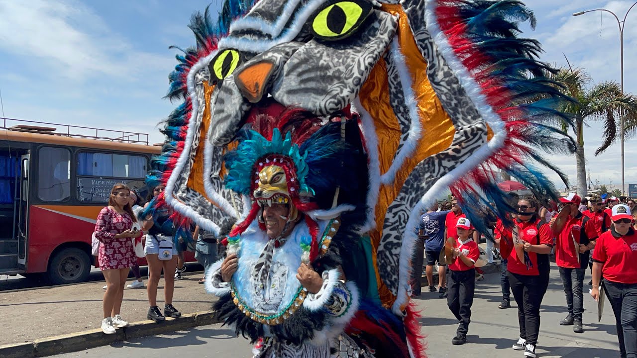 🎊🎺Tobas Jaguares Sajama ~ Carnaval Con la Fuerza del ☀️ Arica 2025🎊🎺