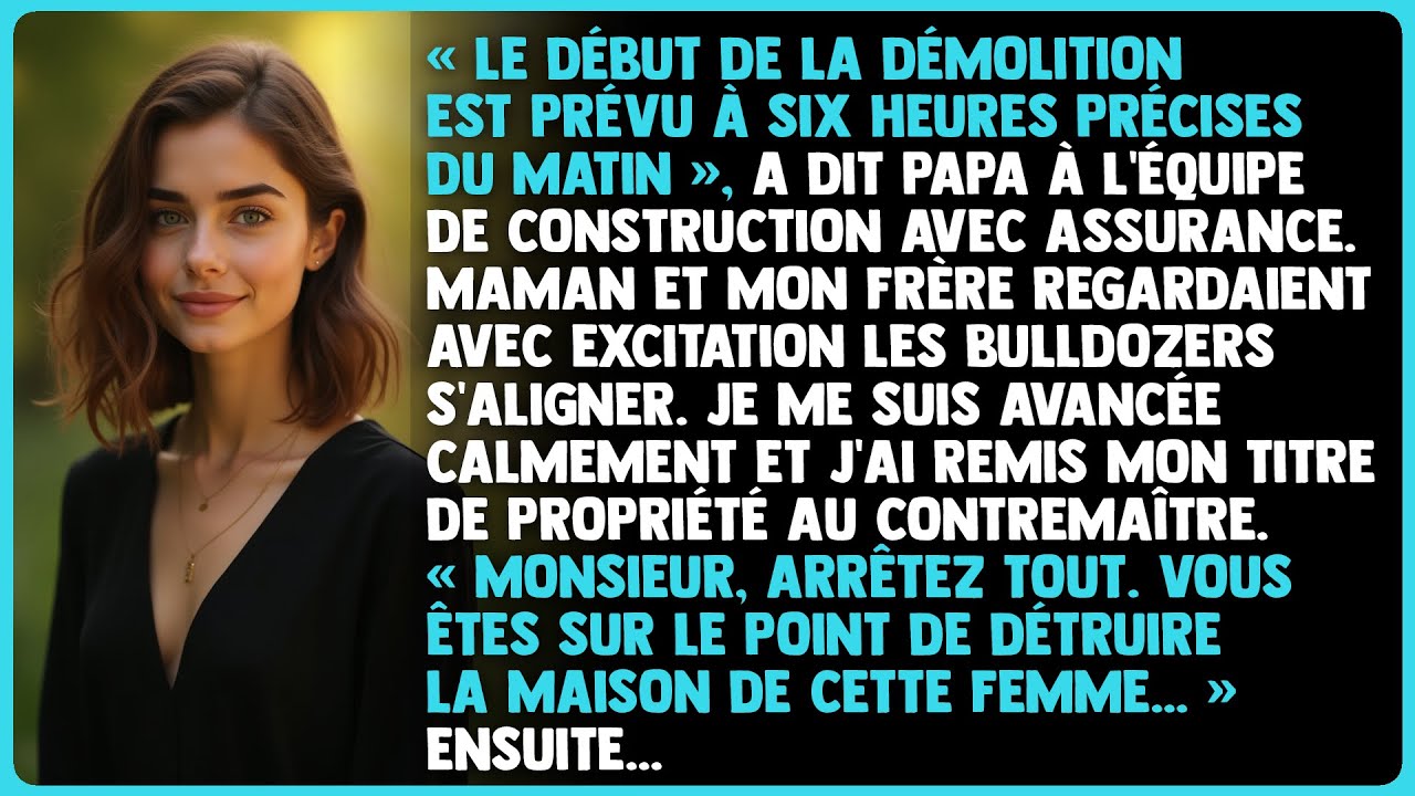 Papa a dit « Nous démolissons ta maison de plage » jusqu'à ce que le Conseil de développement côtier