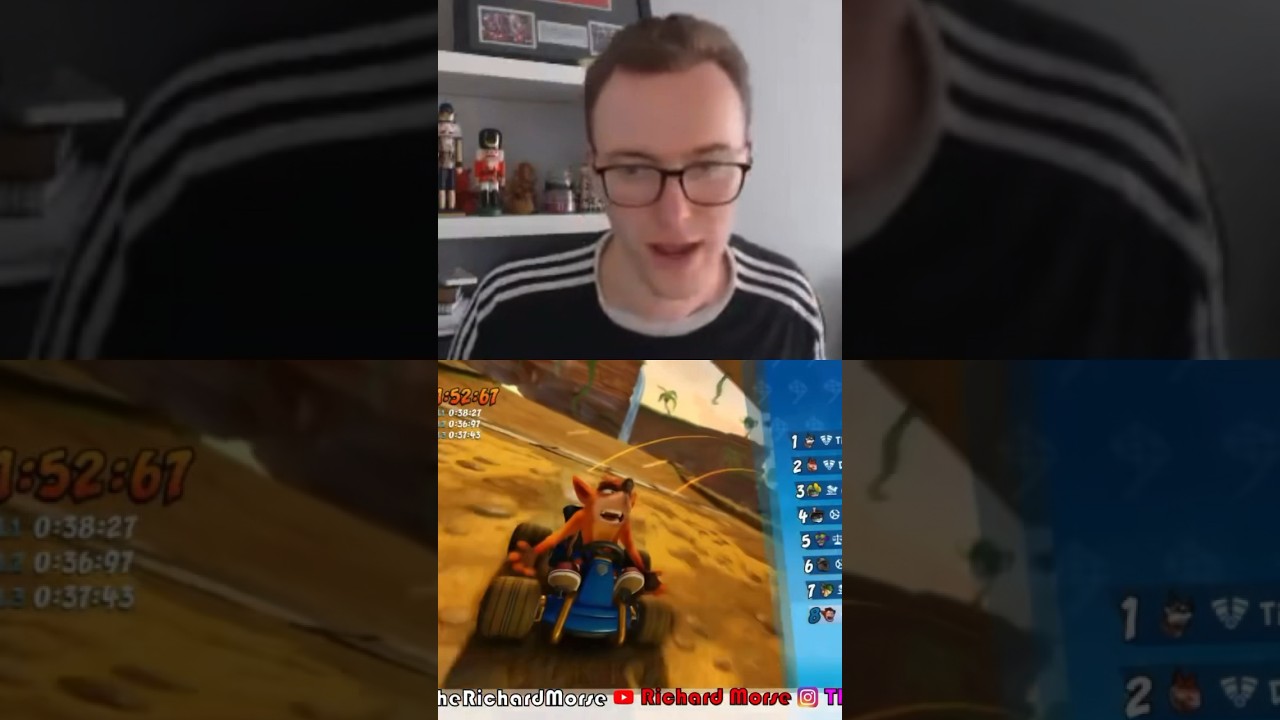 #crashbandicoot #crashteamracingnitrofuled #rage #ragequit #gaming #racing #anger #gamingrage #ps4