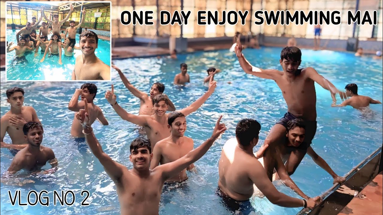 || DOSTO KE SATH SWIMMING KARNE || ENGINEERING BOYS PVG'COLLEGE