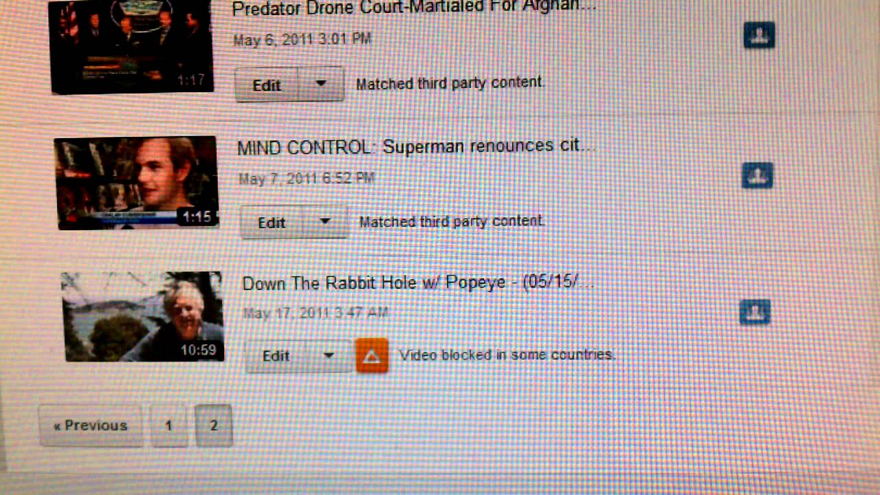 The Fair Use Act & Examples of Copyright Being Used To Censor Information on Youtube