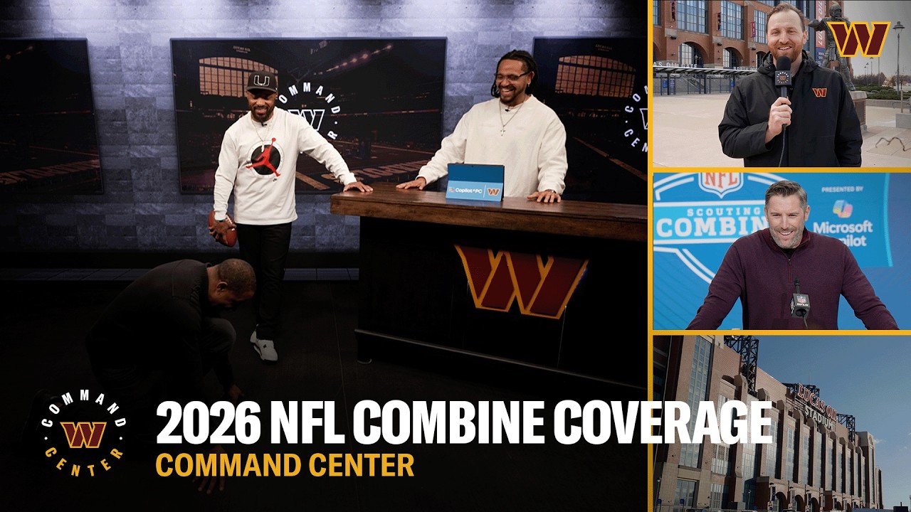 2026 NFL Scouting Combine: Prospect Professor Takes Indy + Top Players to Watch | Command Center