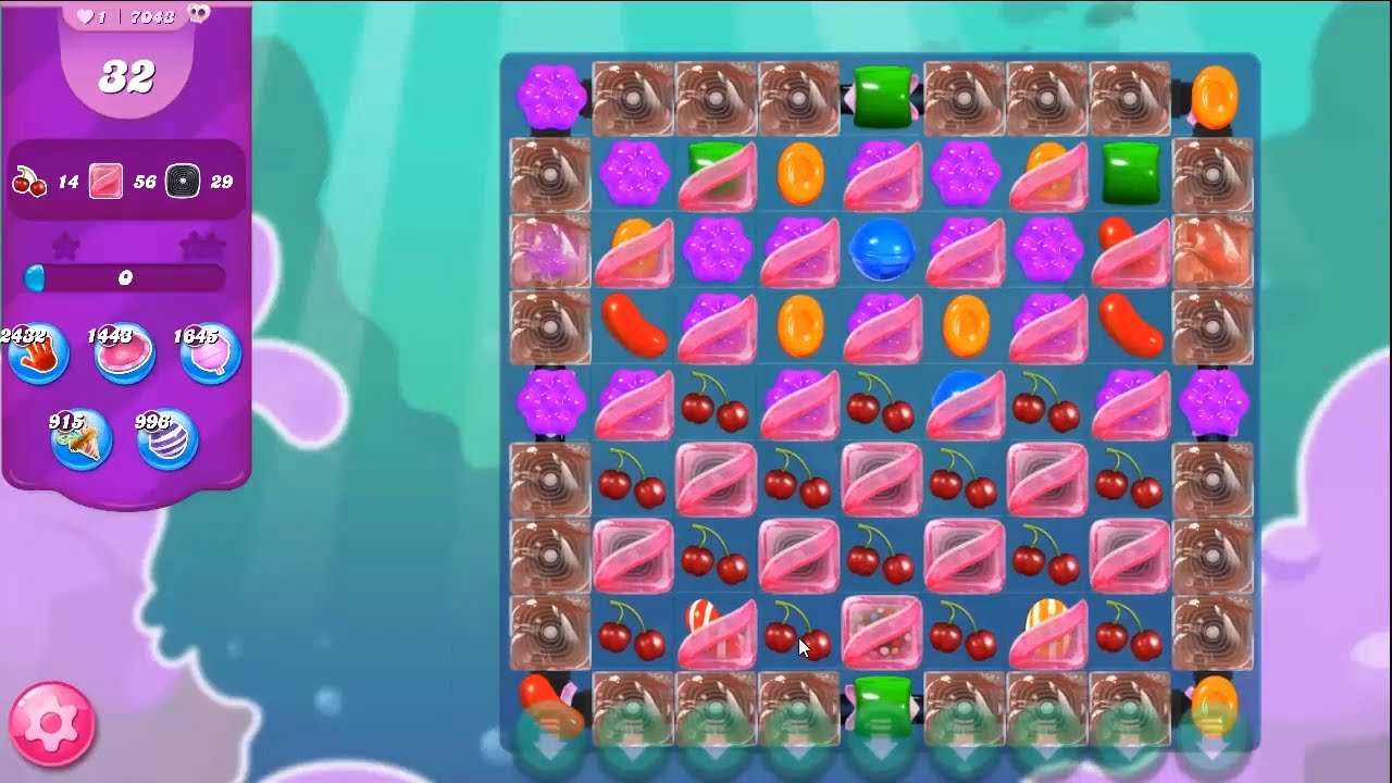 Candy Crush Saga LEVEL 7043 NO BOOSTERS