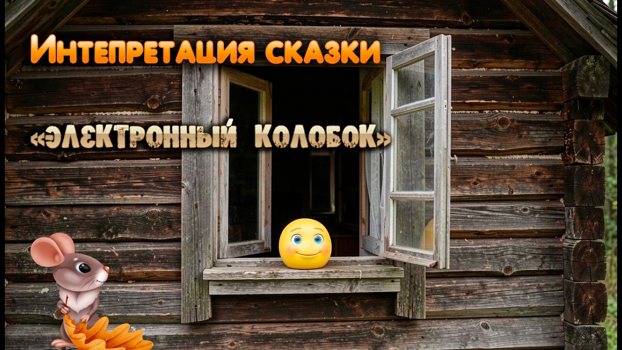 Электронный колобок. Сказка для детей 30+