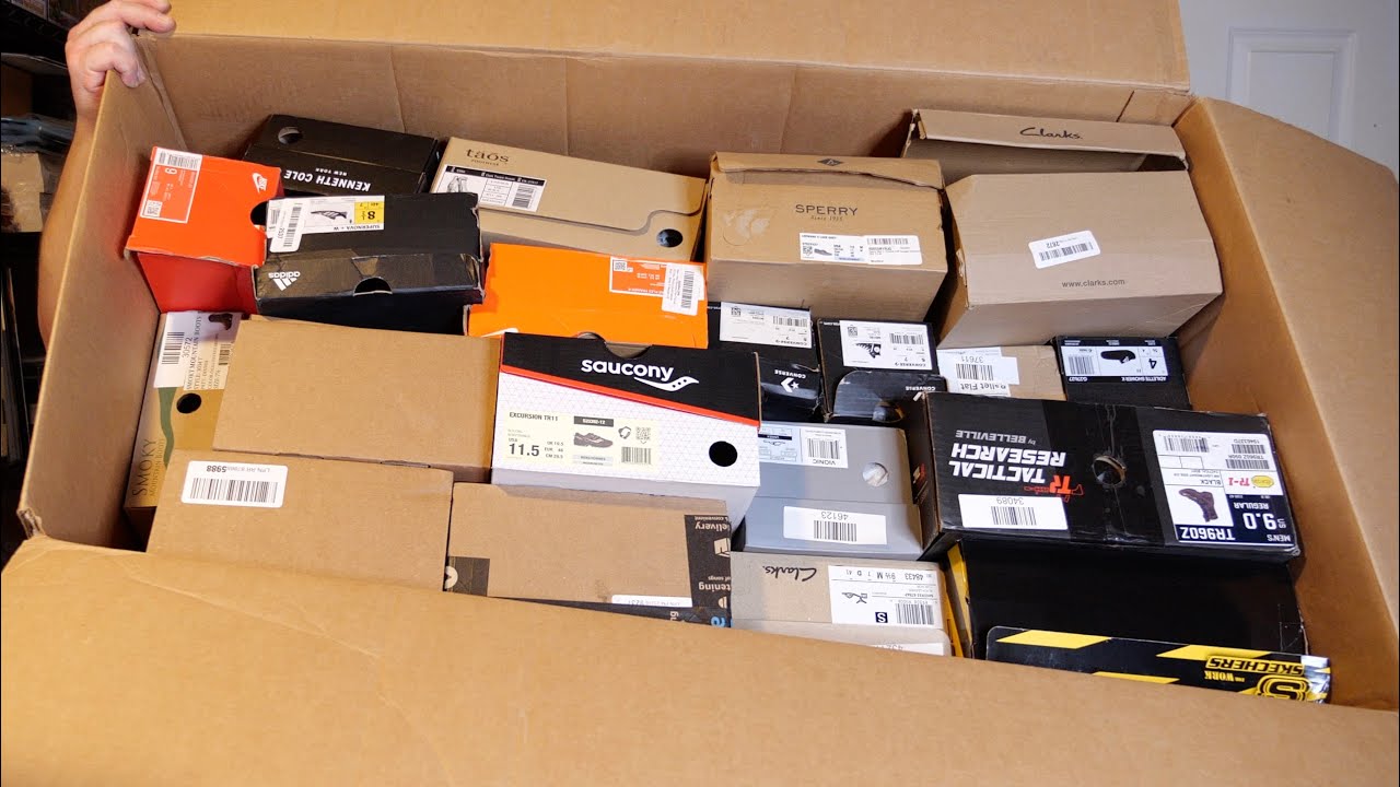 I bought a $1,030 Amazon Customer Returns SNEAKER & Shoes Pallet - Nike Adidas Puma