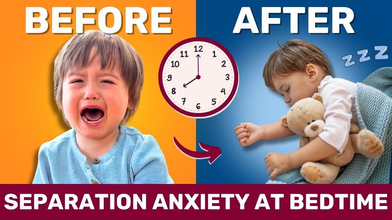 Give Me 6 Minutes, and I'll Stop Your Toddler's Separation Anxiety at Bedtime