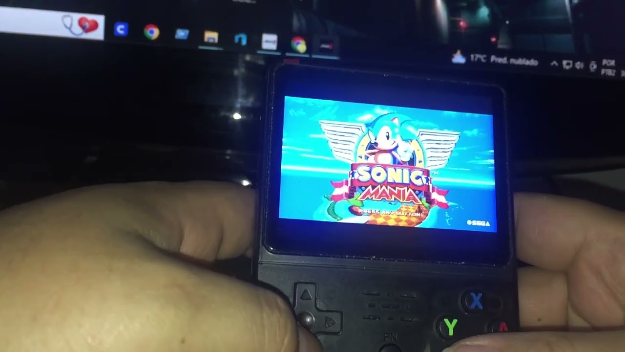 Como Rodar Sonic Mania R36S Método Simples e Rapido ! Não Precisa Ter o Jogo na Steam