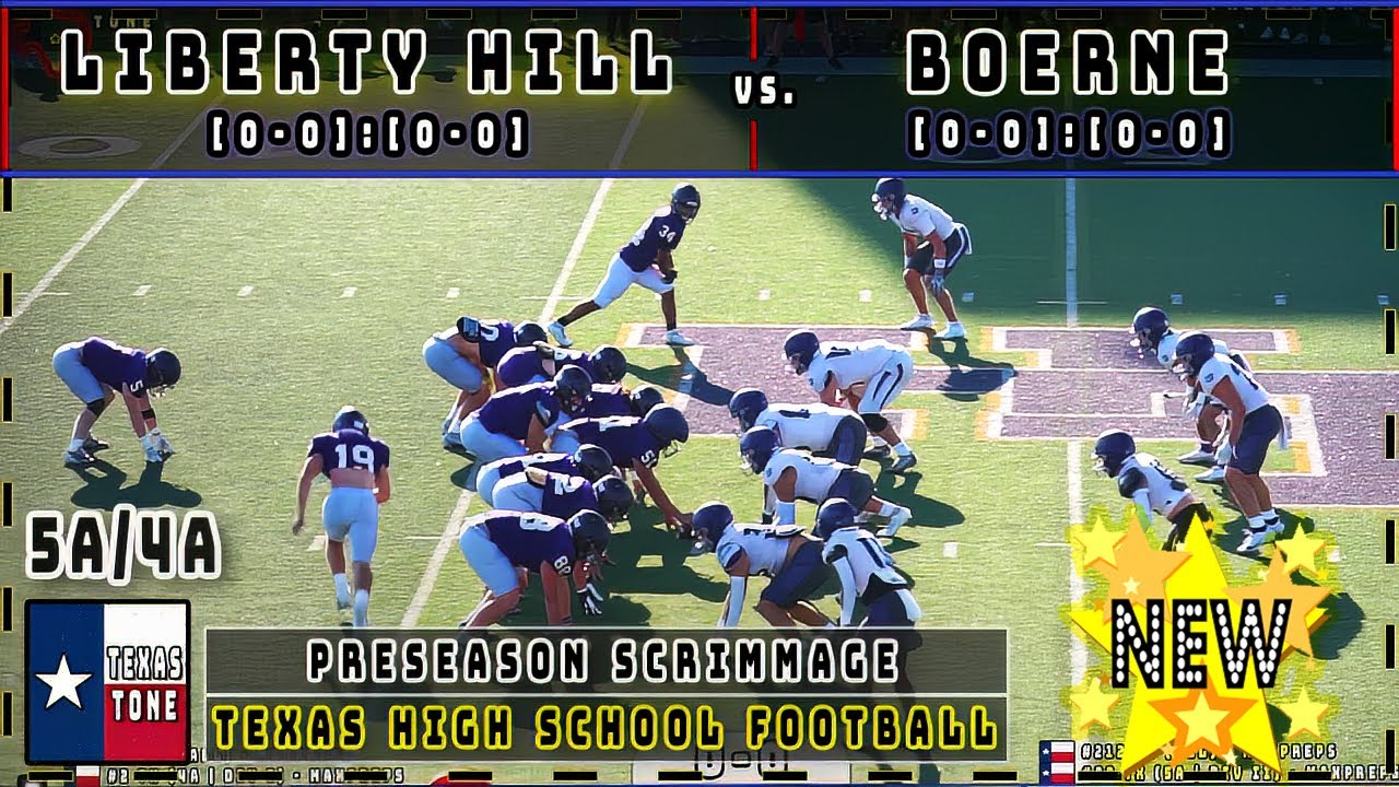 Liberty Hill vs Boerne Football | [FULL GAME]