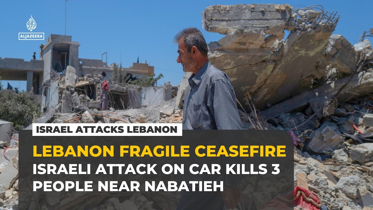 Israeli attacks kill 3 in southern Lebanon despite ongoing Washington talks