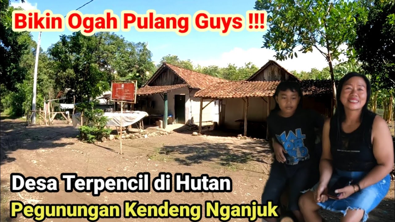 Desa terpencil di Hutan Pegunungan Kendeng Nganjuk | Alas Njalin