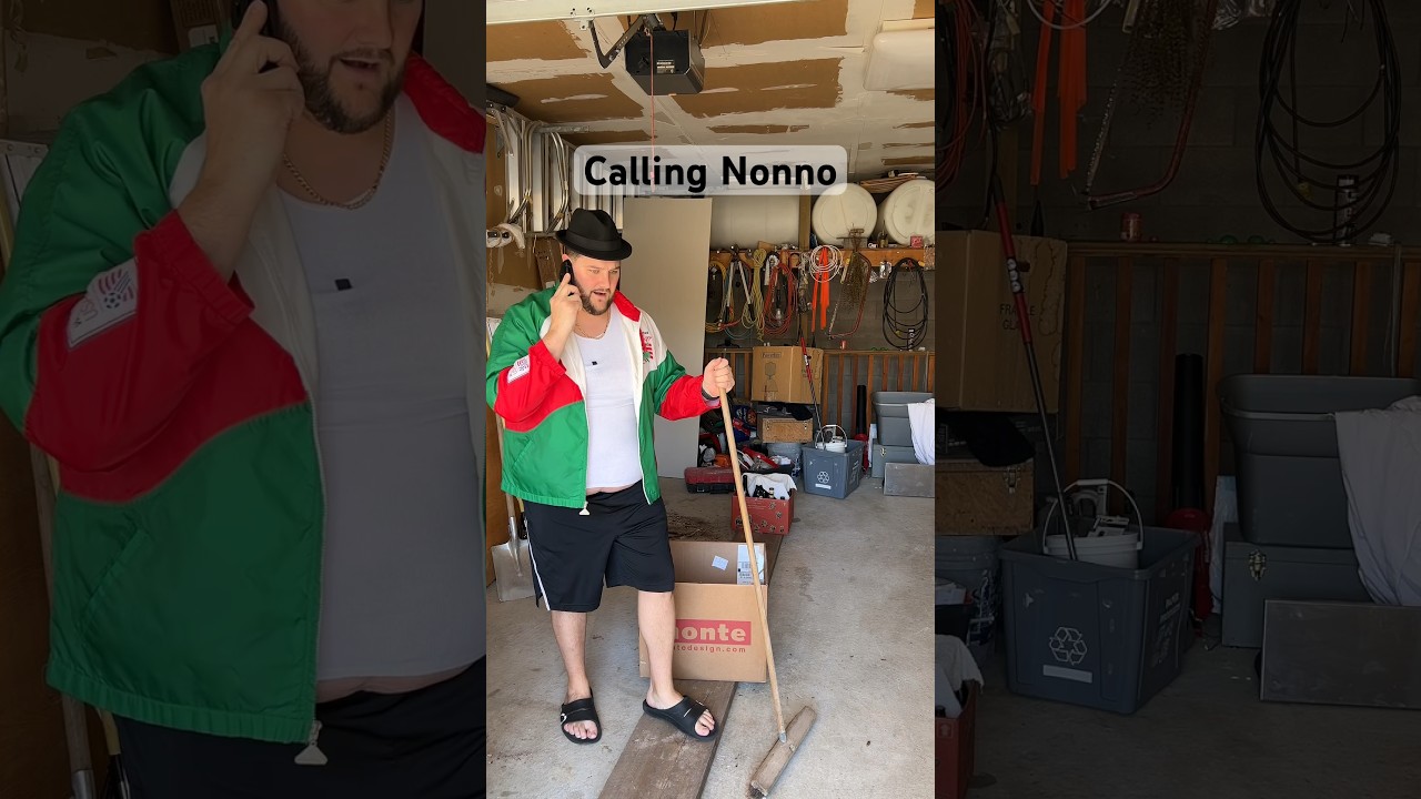 Звонок бабушке и дедушке 