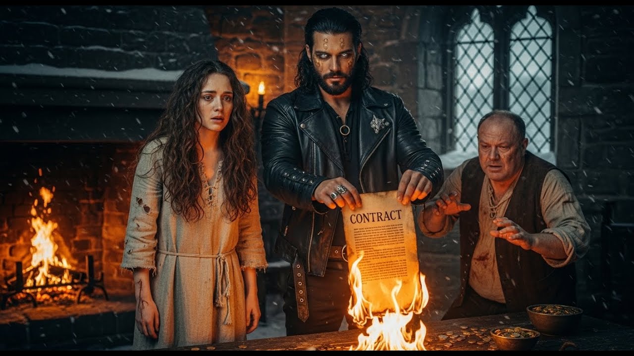 She Was Sold to Pay Her Father's Debt — The Alpha King Paid Triple and Burned the Contract