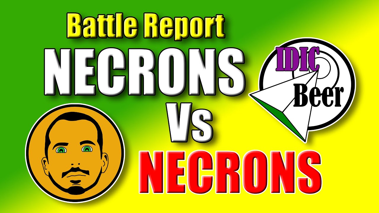 Necrons Vs Necrons Battle Report (featuring Planet 40k)
