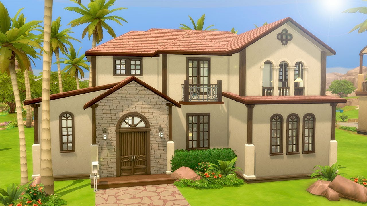 OASIS VILLA // The Sims 4: Speed Build