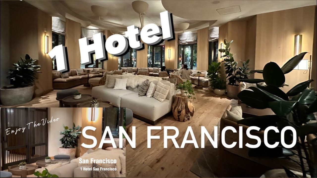 1 Hotel San Francisco Room Tour & MUNI #vlog #travel #sanfrancisco #california #travelvlog #trending