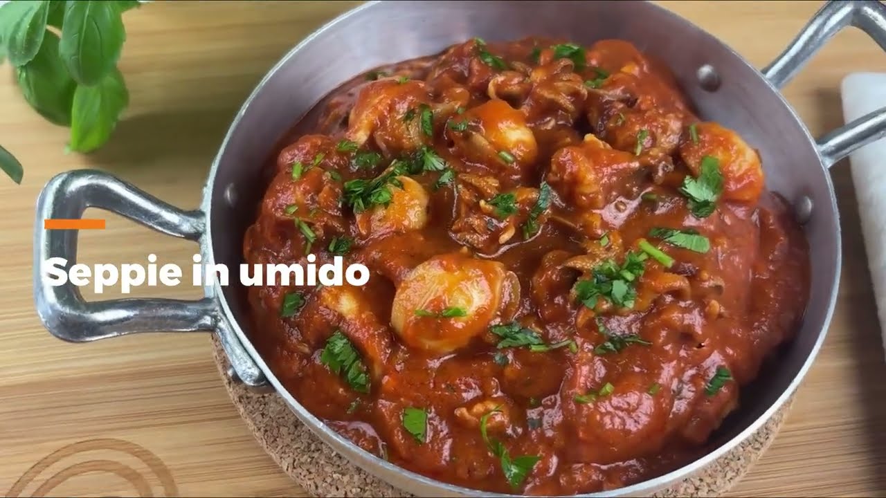 SEPPIE IN UMIDO: il SECONDO DI MARE semplice e SAPORITO della tradizione!