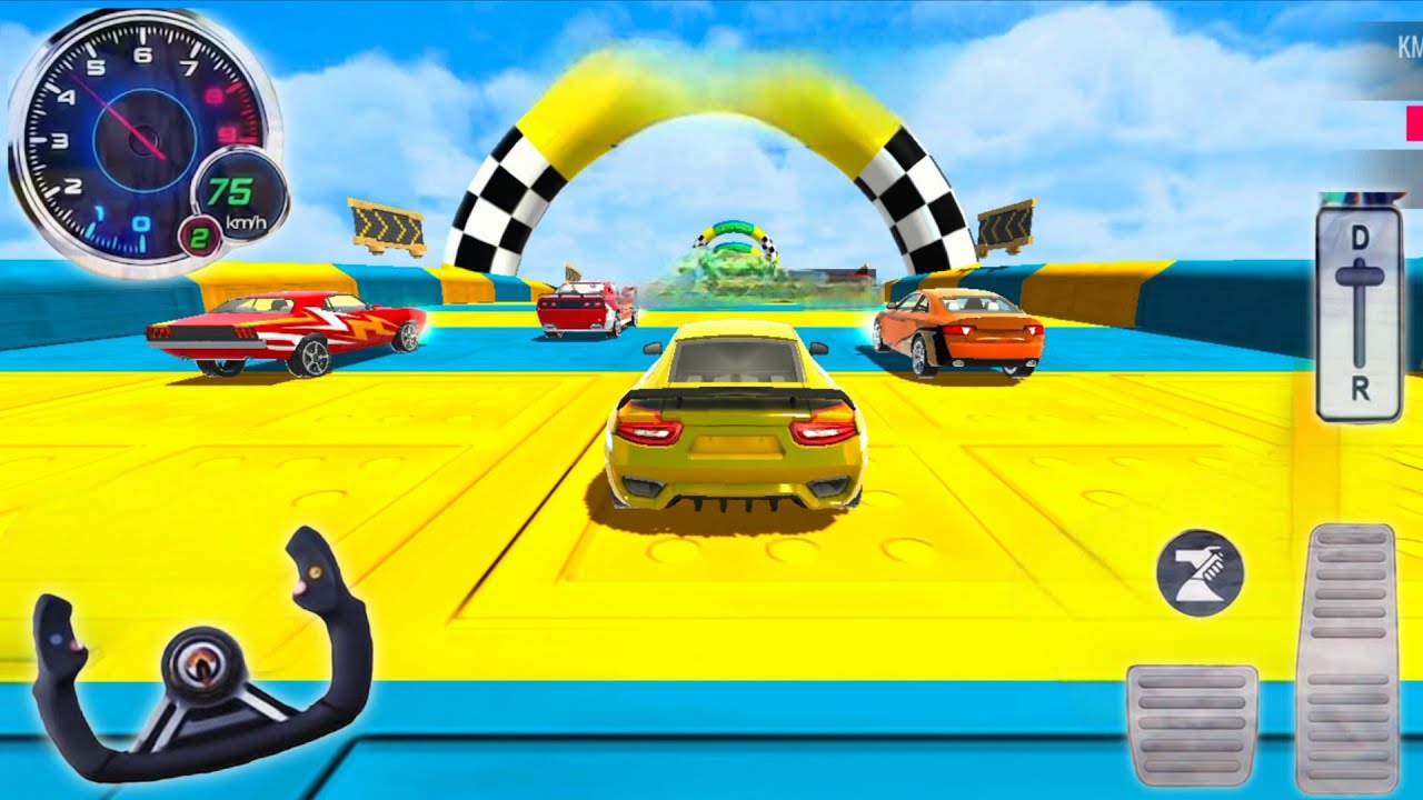 RAMP CAR RACING GAME - impossible 👿🎯🎮 Gameplay || Android Gameplay || car game 3d || Car games 2026