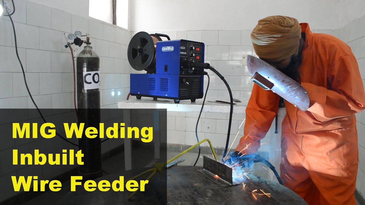 Inbuilt Wire Feeder Single Phase MIG Welding Machine - Call/WhatsApp @ +91 8800882983