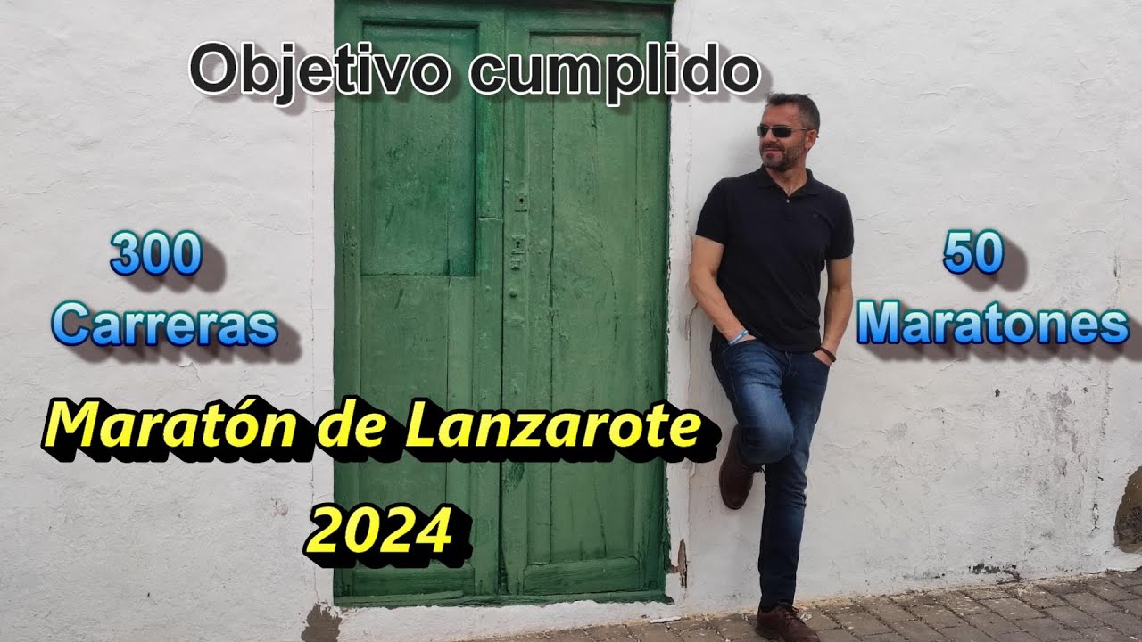 Maratón de Lanzarote 2024.