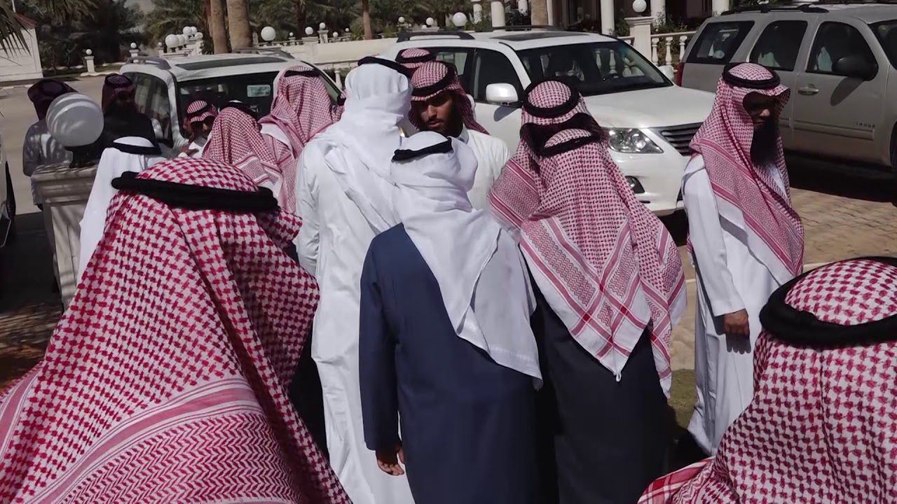 إستقبال الشريف ربيع بن حمود الخواجي لأشراف الحجاز و نجد و الجنوب في منزله