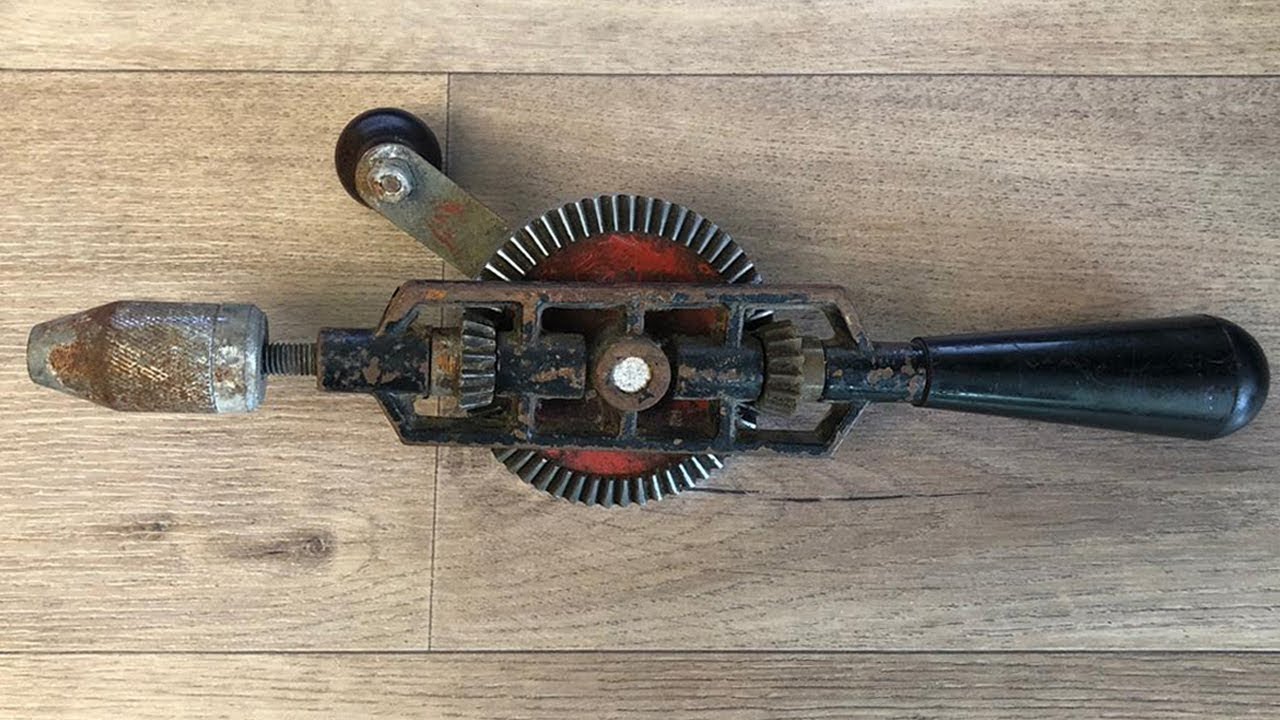 Old hand drill restoration