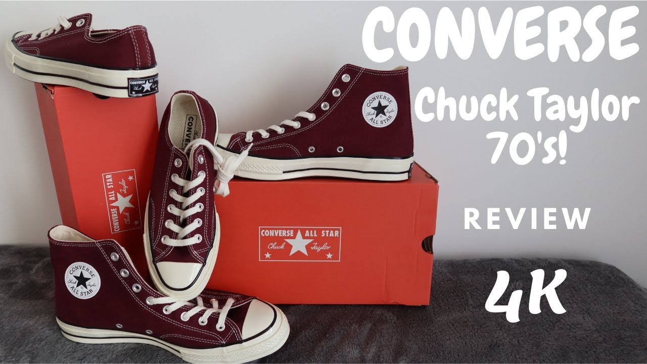 Converse Chuck Taylor 70’s, 4K Review